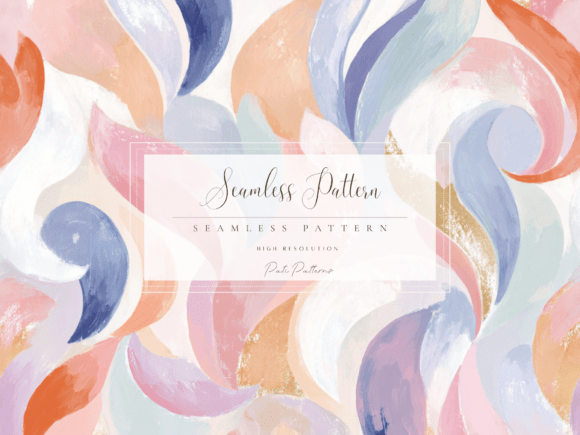 Elevating Visual Identity: The Strategic Value of Pastel Abstract Seamless Pattern PNG Assets