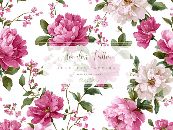 Evaluating the Pink Peony Seamless Floral Pattern PNG for Professional Design Workflows