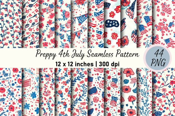 Evaluating the Preppy 4th July Seamless Pattern for Modern Summer Design Projects