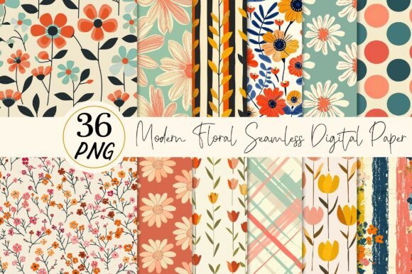 Integrating Modern Floral Seamless Digital Paper into Professional Creative Workflows