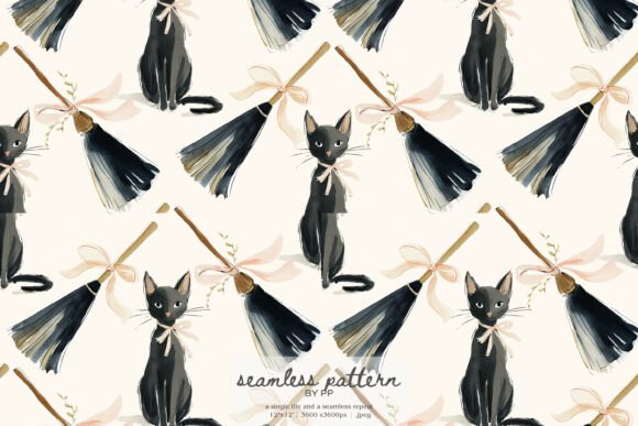 Integrating the Black Cat Seamless Pattern into Professional Creative Workflows