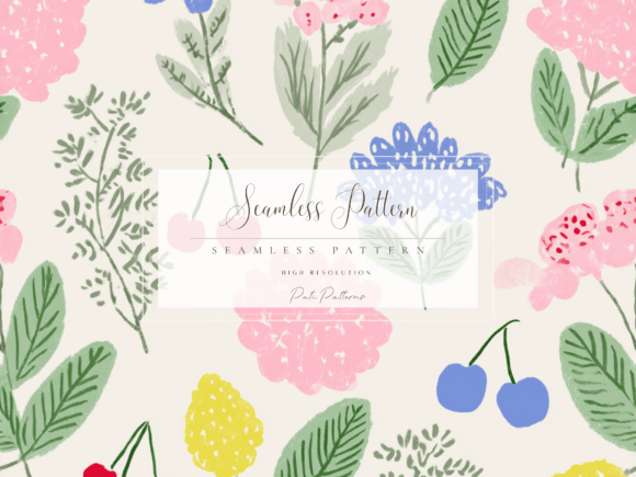 Integrating Vintage Retro Floral Seamless Patterns into Professional and Personal Design Workflows