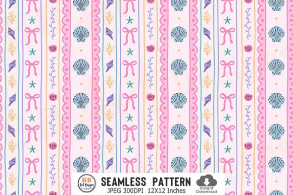 Ocean Summer Beach Coastal Pattern Paper Guide