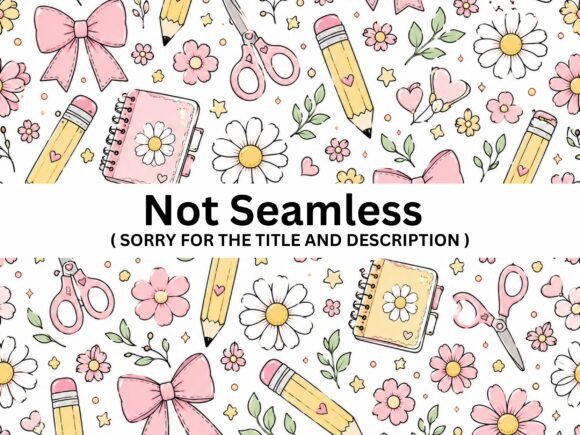 Strategic Design Decisions: Leveraging the Floral School Supplies Pattern PNG for Brand and Product Success