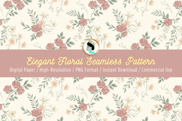 Understanding the Rose Floral Seamless Pattern: A Guide to French Provincial Digital Textiles