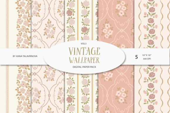 Vintage Seamless Pattern VOL3: A Cottagecore Design Guide